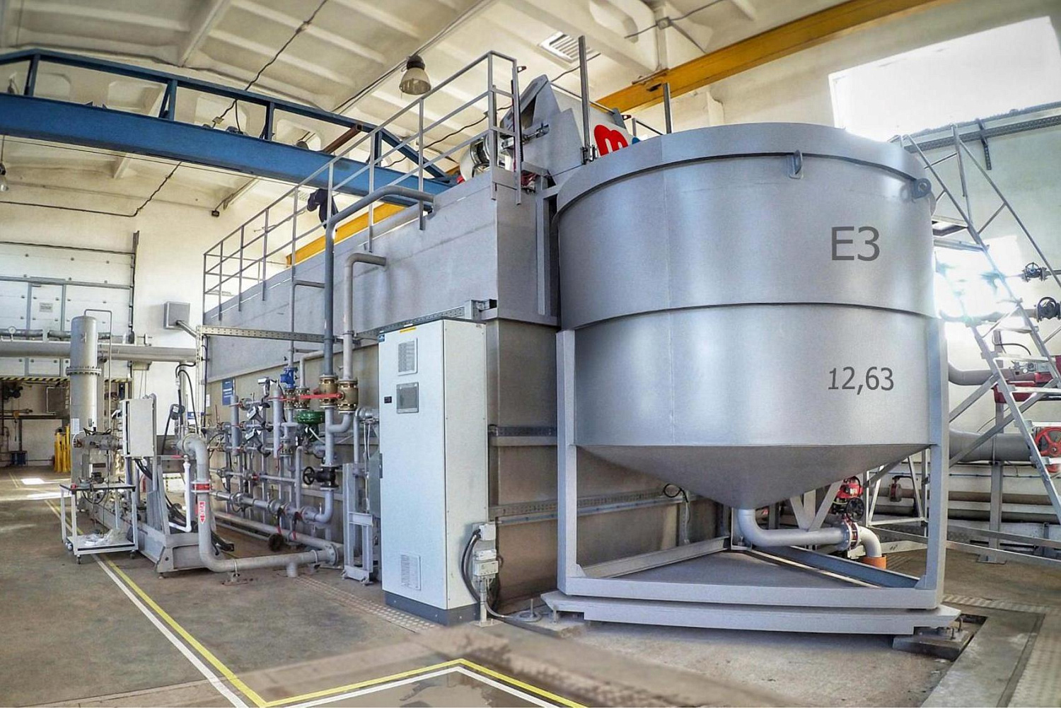 Установка поверочная счетчиков жидкости с весовыми устройствами Калибр ВУ